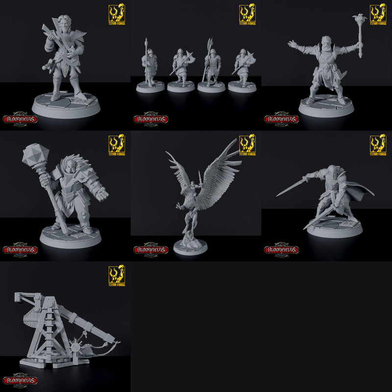 Noble Alliance - Mega Deal - 37 Miniatures - Bloodfields Army