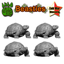 Basing Beasties - 4 Turtle/Tortoises - Only-Games