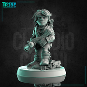 (0208) Male halfling ranger with a bow - Only-Games