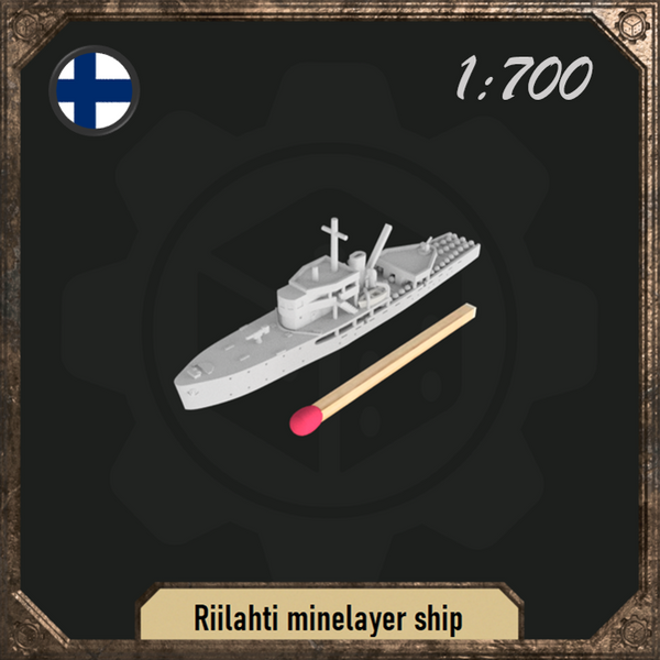 1/700 Riilahti minelayer ship