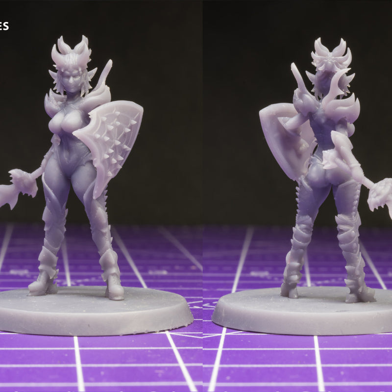 Drow Sorceress Elite Pose 1 - Only-Games