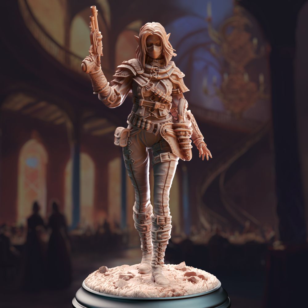 Drow Gunslinger - Lendara 