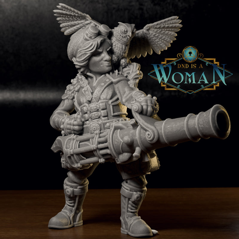 Dwarf Artificer - Hadelin Steamforge - 28mm / 32mm / 75mm - Only-Games