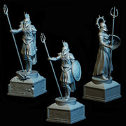 Ancient Atlantean Statues (3) - Only-Games