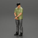 handcuff man in cap standing - Only-Games