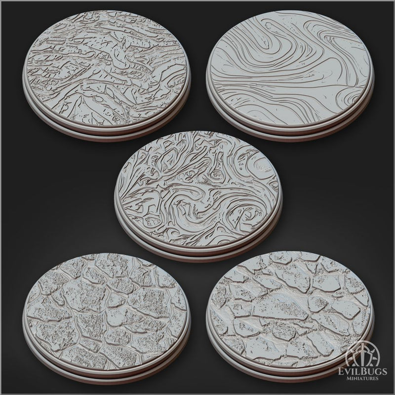 EvilBugs 50mm Bases Pack - Only-Games