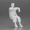 gangster homie in cap backwards with arm on window driving the car - Only-Games