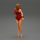 sexy young woman posing in onepiece - Only-Games
