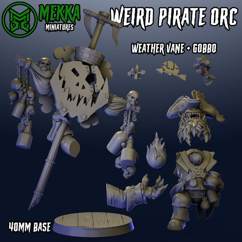Weird Pirate Orc - Only-Games