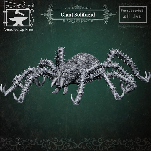 Giant Solifugid - Only-Games