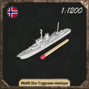 1/1200 HNoMS Olav Tryggvason minelayer - Only-Games