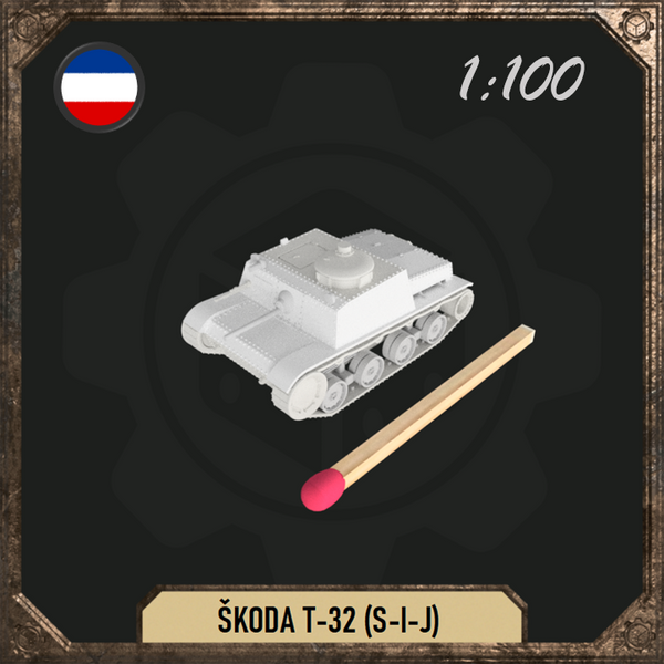 1/100 ŠKODA T-32 (S-I-J)