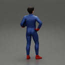 motorbike carrying his helmet - Only-Games