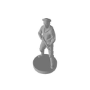 1/72 3D Printed WW2 Soviet Marine (x10)