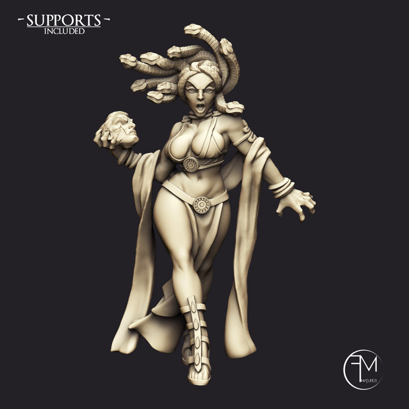 Medusa - Snake Cult Beauty (Fantasy Pin-Up) (AMAZONS! Kickstarter)