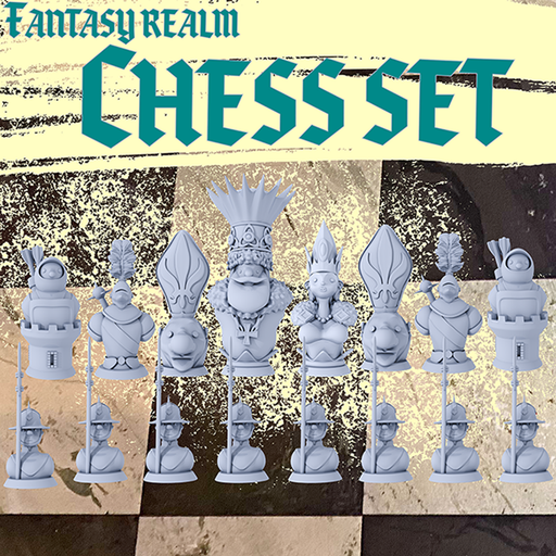 Fantasy Realm Chess Set - Only-Games