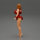 sexy young woman posing in onepiece - Only-Games