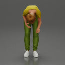 Girl standing behind her boyfriend, gently touching his face - Only-Games