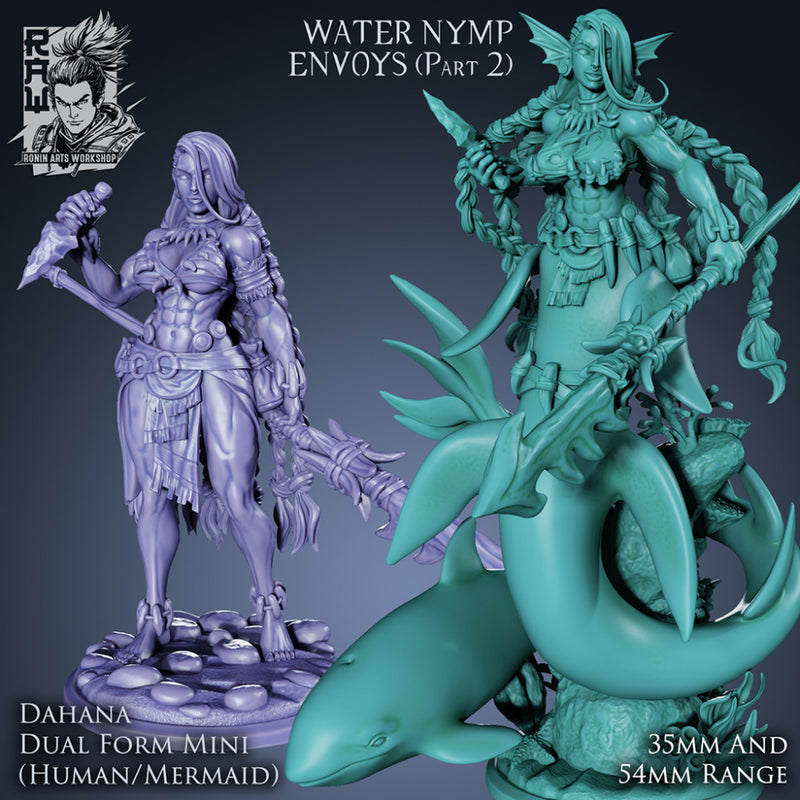 Dahana The Hunter - Dual form (Mermaid) Mini - Only-Games