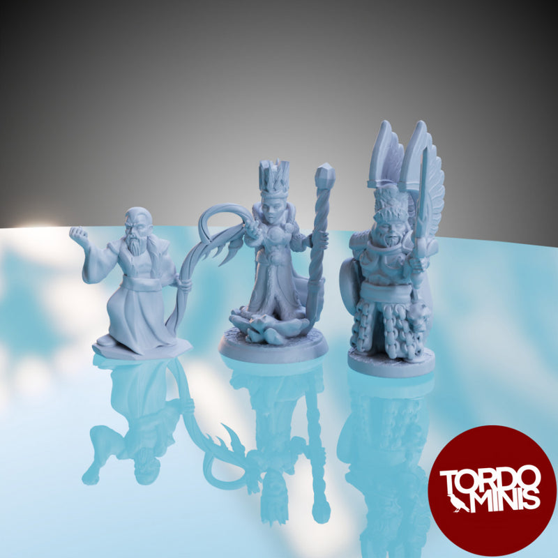 Mystic Rusguard: Hero pack (10mm Scale)