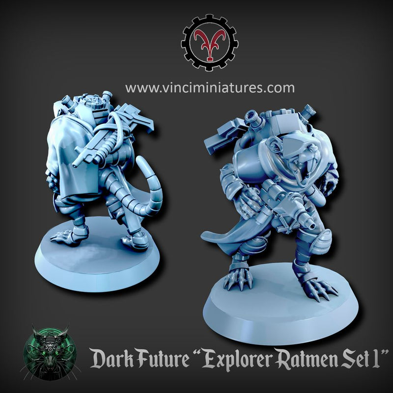 DARK FUTURE EXPLORER RATMEN SET 1 - Only-Games