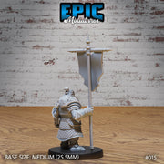 Dwarf Army Bannerman - Only-Games