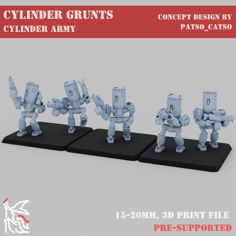 [Cylinder Army] Cylinder Grunt x5