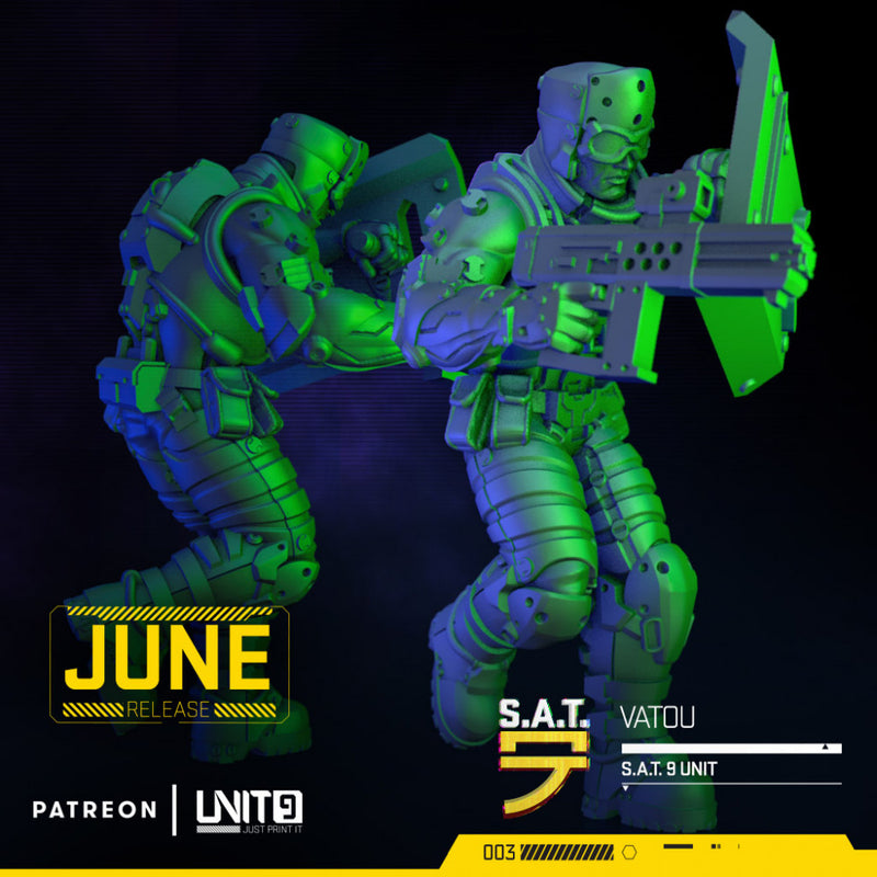 Cyberpunk - S.A.T. 9 UNIT - BUNDLE