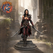 Assassin Miniature STL | Zylah Rogue | Digital Download - Only-Games