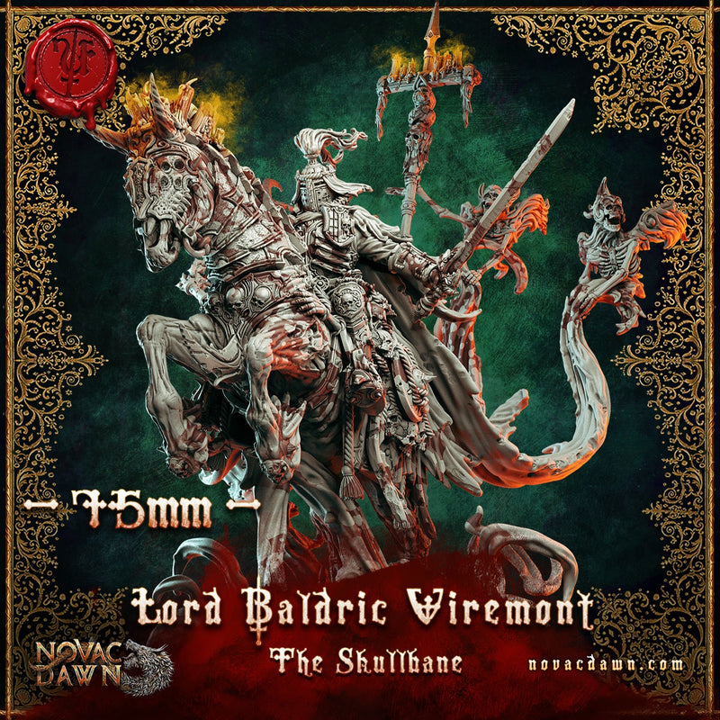 Lord Baldric Viremont of Ashenfall - 75mm - Only-Games