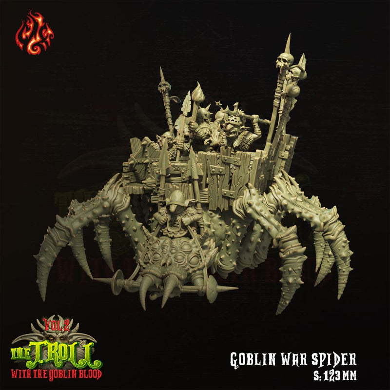 Goblin War Spider and Goblin Crew - Only-Games