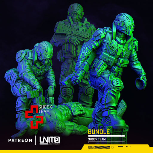 Cyberpunk - Shock Team - BUNDLE - Only-Games