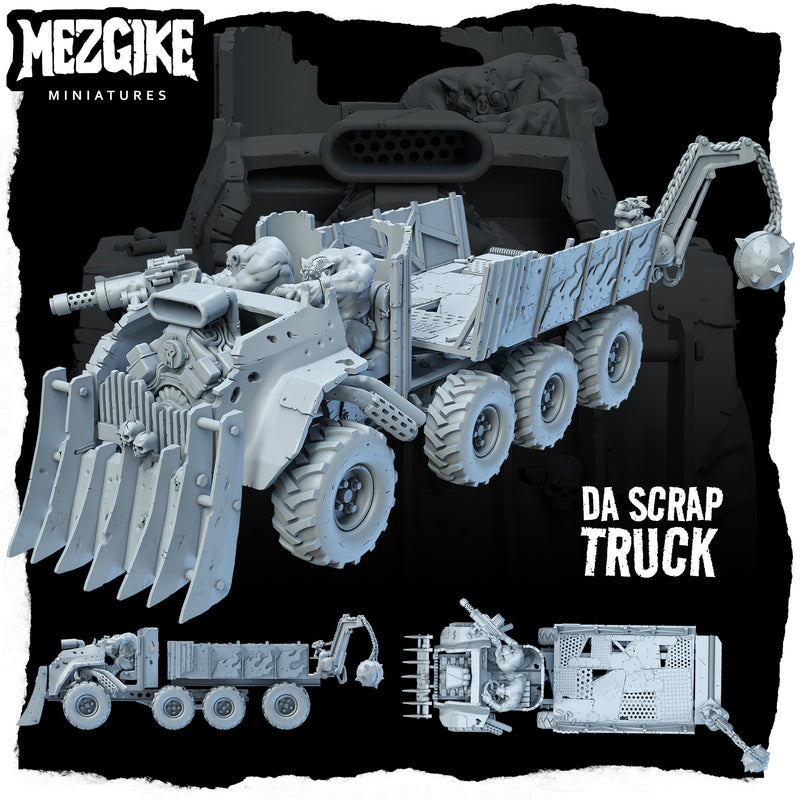 Orc scrap truck (physical miniature) - Only-Games