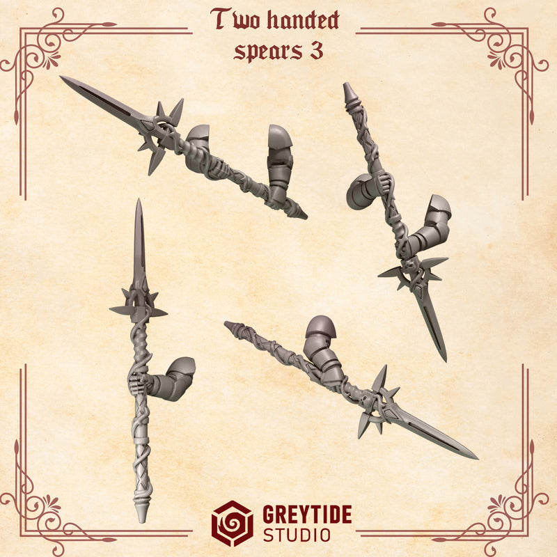 Two Handed Spears 3 CL - Only-Games