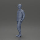 Harry Morgan leaning on the truck talking with Gary Burghoff in the MASH series - Only-Games