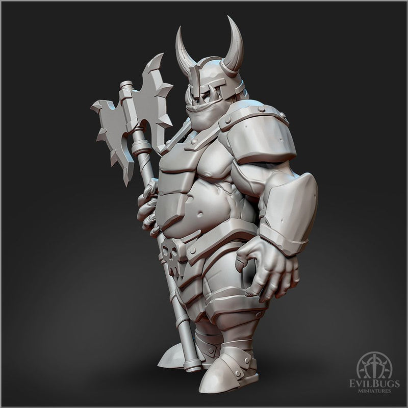 Orc Grotakr Bloodaxe  28mm/32mm/54mm - Only-Games