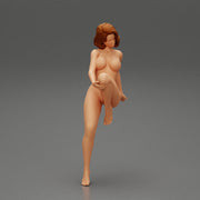 Sexy naked girl sitting on a truck tyre - Only-Games