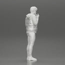 man stands confidently wearing an open jacket with beard - Only-Games