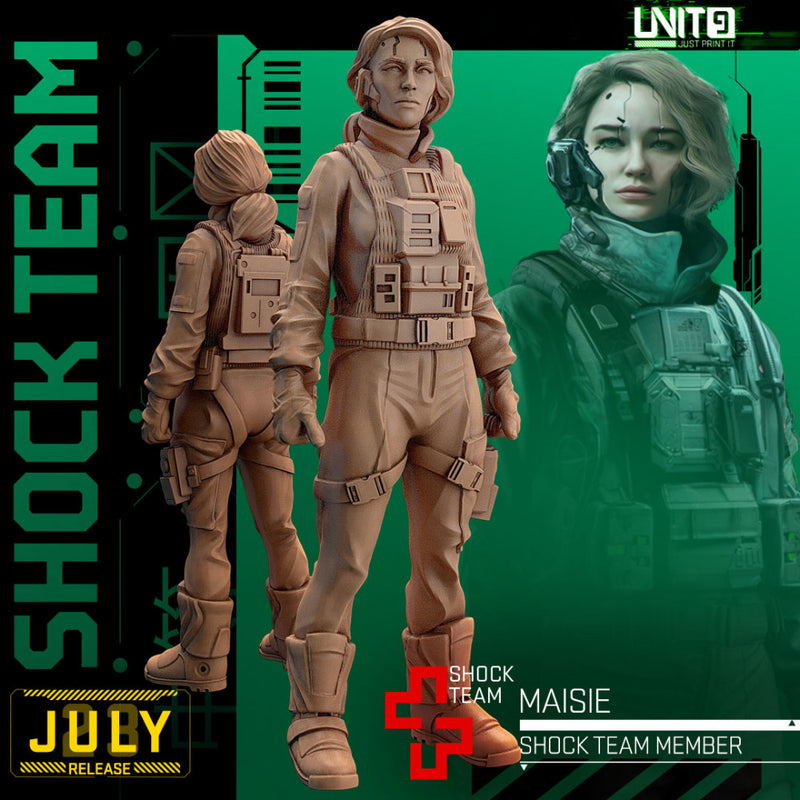 Cyberpunk - Maisie - Shock Team member - Only-Games