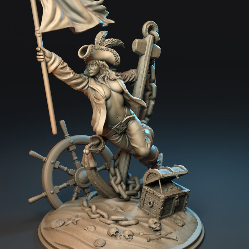 Anchoretta the Pirate girl - 75 mm