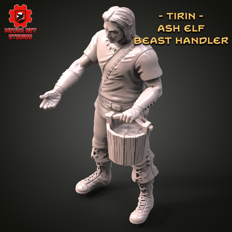 Tirin - Ash Elf Beast Handler - Only-Games