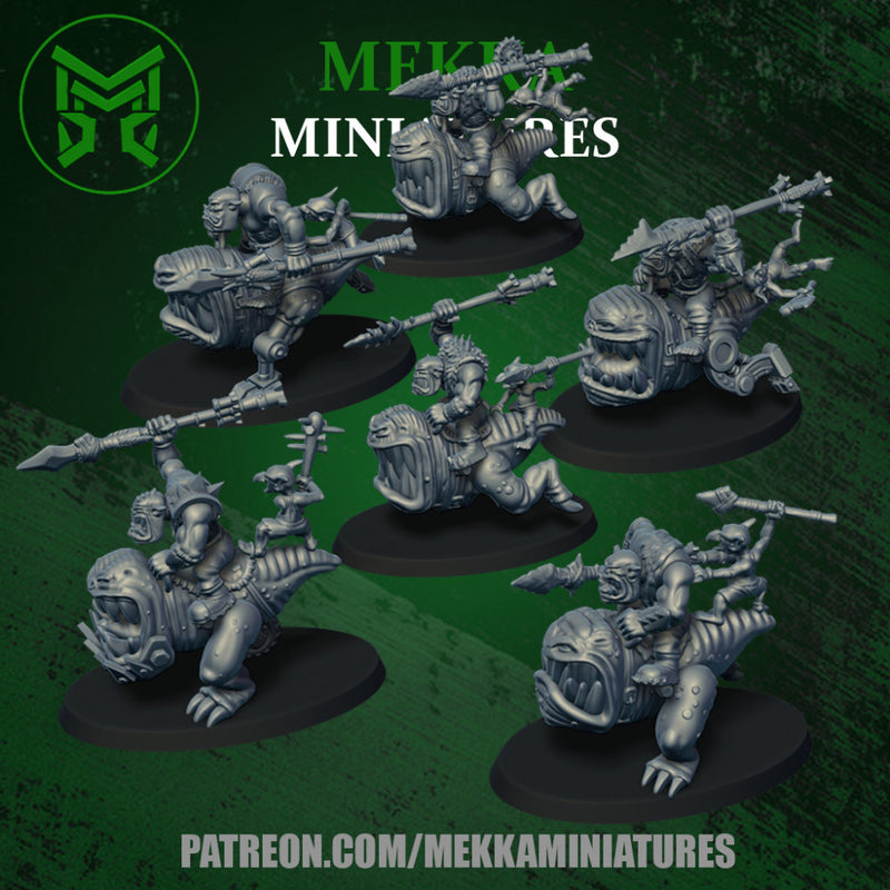 Orcs riding Chompas - Only-Games