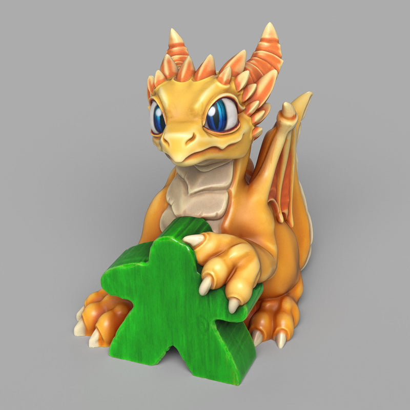 Meeple Dragon - UKGE Mascot - Only-Games