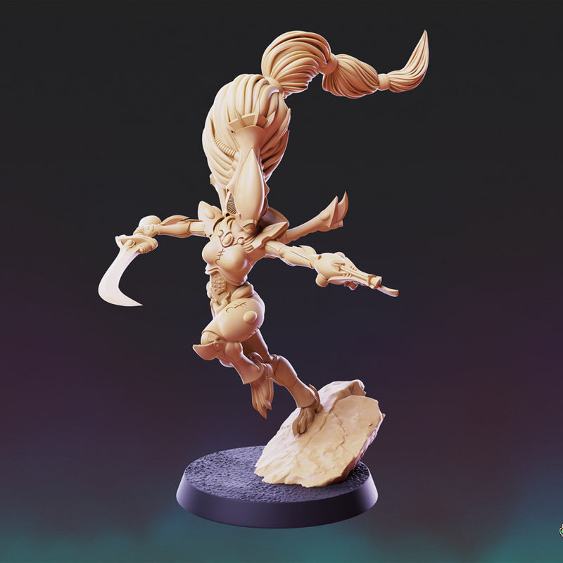 Space Elf Wailing Phantom Pose 4 - Only-Games