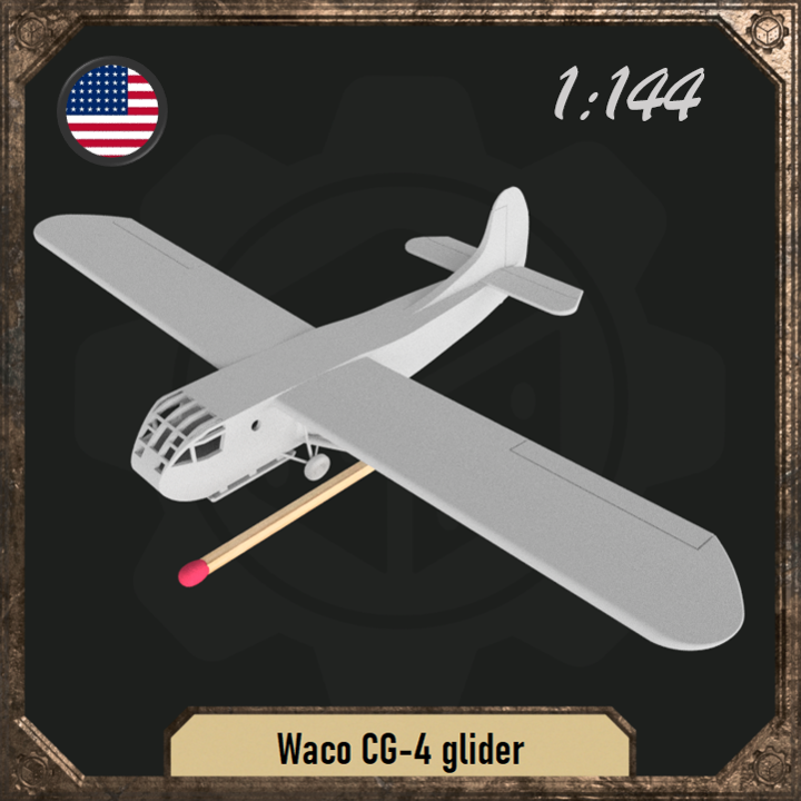 1/144 Waco CG-4 glider