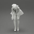 santa christmas  girl in hat and dress bend over - Only-Games