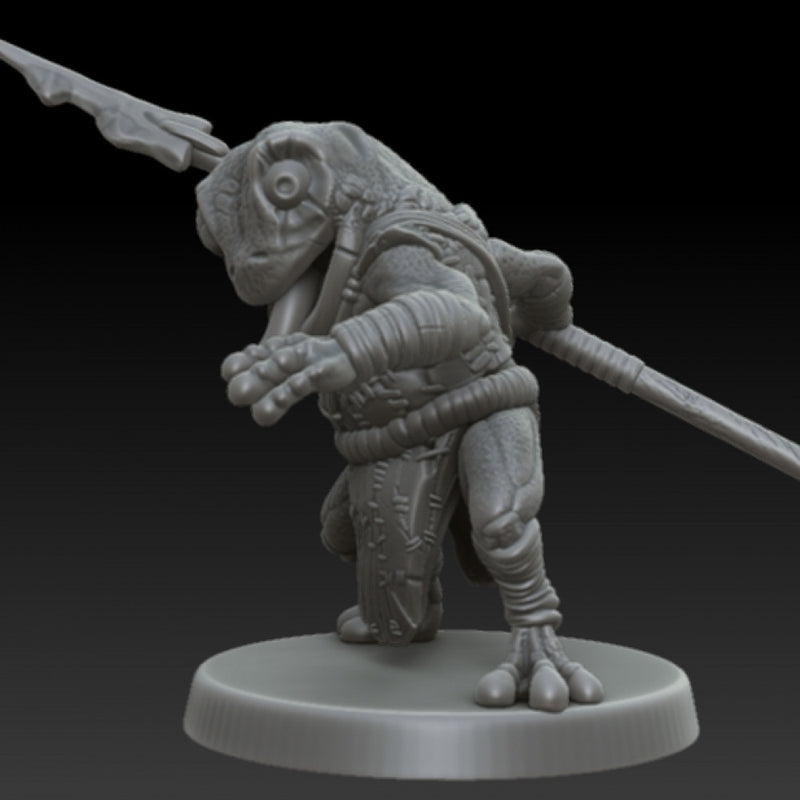 Bullywug Warrior 03 - Only-Games