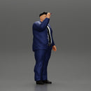 Fat Business Man Writing on White Board - Only-Games