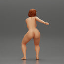 Nkaed Girl Riding Wave on board - Only-Games