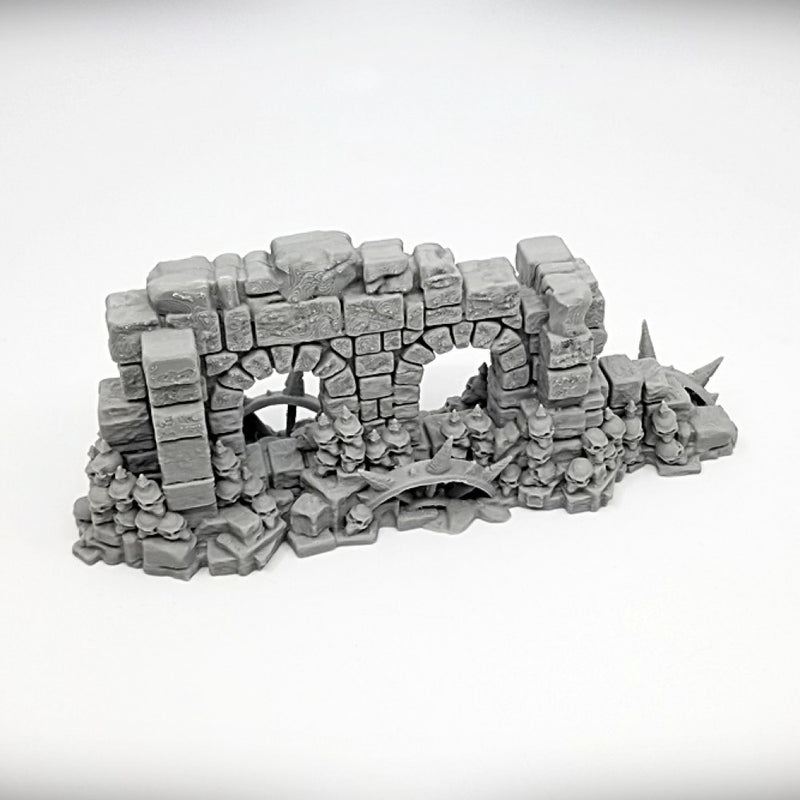 Double Arch Window: Ancient Ruins GRIMDARK Terrain Set - Only-Games